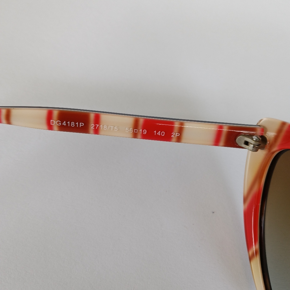 Dolce & Gabbana DG4181P 2718/T5 Women's Sunglasses - Picture 11 of 11